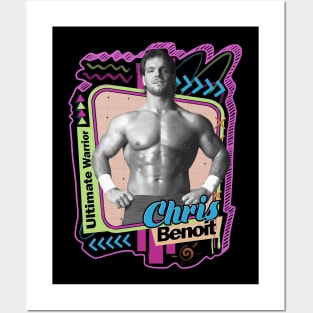 Wrestler Ultimate Warrior Chris Benoit Posters and Art